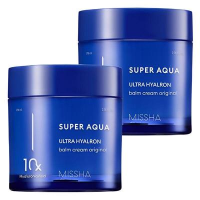 Super Aqua Ultra Hyalron Balsamcreme Original 70ml × 2