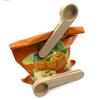 Wooden Coffee Bean Measuring Spoon With Bag Clip Tablespoon Solid Measuring Tea Bean Spoons Clips Gift YA040