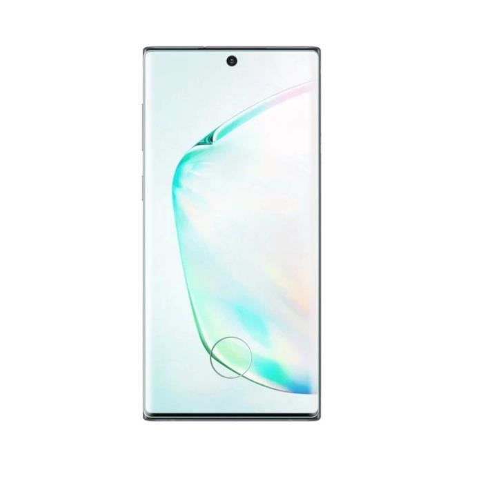 Tempered Glass for Samsung Galaxy NOTE 10 PLUS [2 Pack] Full Coverage Screen Protector Ultra Resistant Glass Film [Phonillico®]