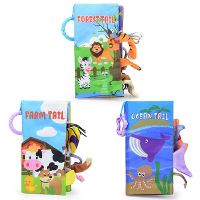 Hračky pro rané vzdělávání dětí, látkové knihy, puzzle, interaktivní zvukový kroužek pro rodiče a děti, papírové puzzle, cvičební hračky