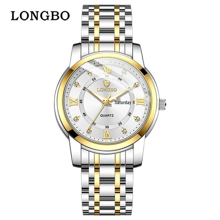 Longbo Men s Quartz Waterproof Casual Couple Watch