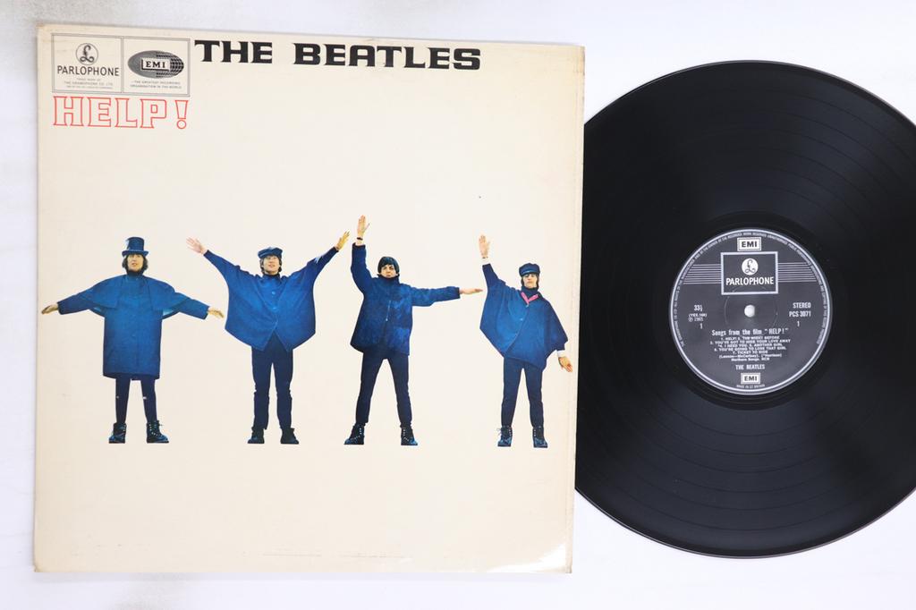 LP Record BEATLES - Help! PCS3071 PARLOPHONE UK Rock Used
