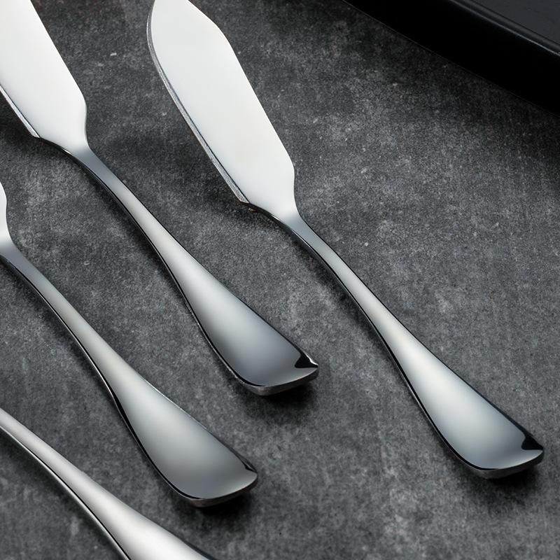 2/6PCS Multifunctional Cheese Butter Knife Cheese Tools Knife Stainless Steel Household Breakfast Bread Jam Knife Kitchen Gadget