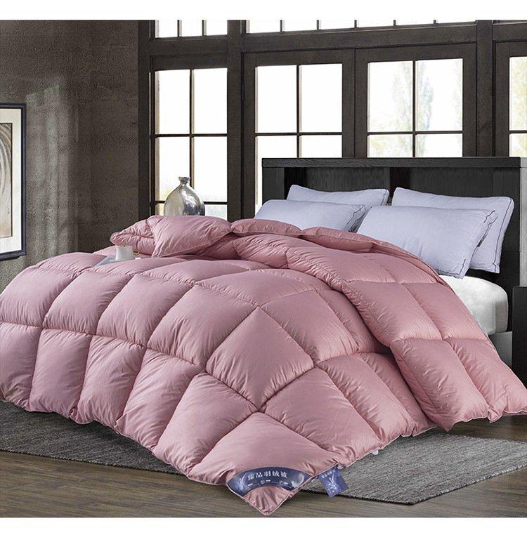 Down quilt white goose down quilt winter cotton thick quilt core winter quilt Warm Cozy Cashmere Duvet quilt core winter quilt