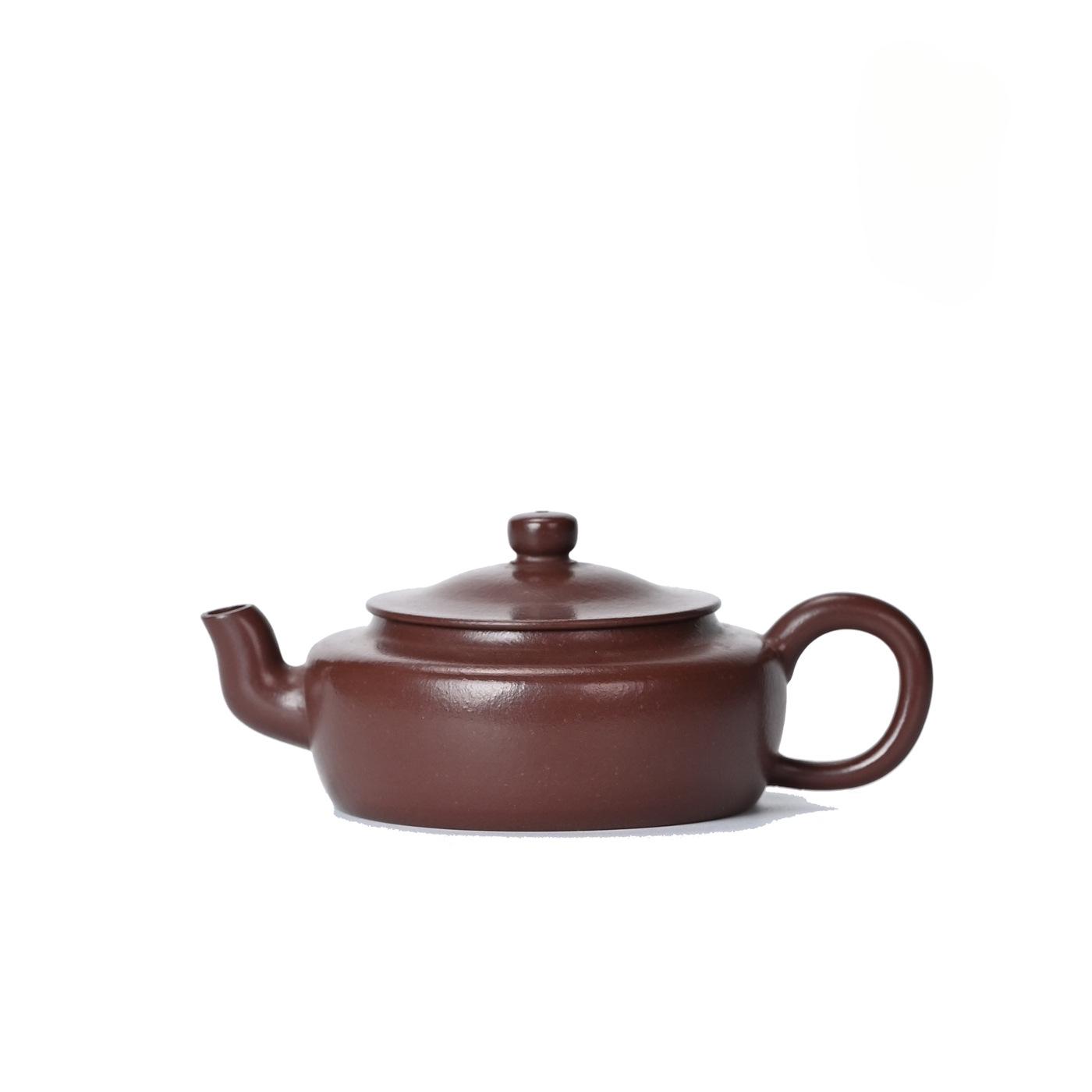 

110ml Antique Yixing Purple Clay Teapots Handmade Yuli Pot Raw Ore Zhu Mud Tea Making Kettle Zisha Tea Set Teaware Collection