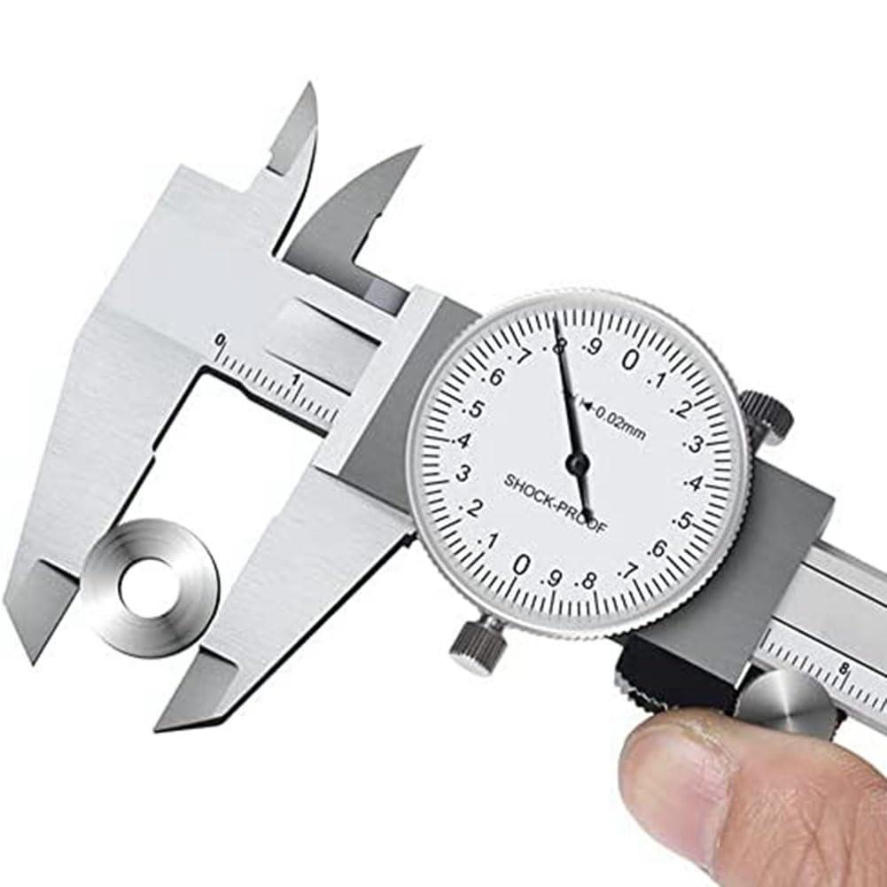 For Professionals Shock-Proof Caliper Measuring Tool Project Measurements Sliver Calibrator Easy-to-Read Display