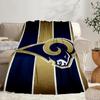 Los Angeles Rams Team Tragbare Decke/Weiche Decke Bettwäsche Decke Geeignet für Reisen Camping Wohnzimmer Büros Sofas Fan Geschenke