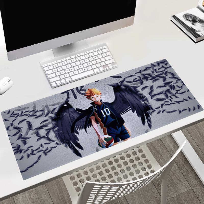 Haikyuu!! Hinata Shoyo Duża Podkładka pod Klawiaturę i Mysz (40x90x0.3CM) Projekt anime