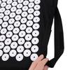 Acupuncture Massager Yoga Mat Pillow Massage Pain Relief Stress Back Pain Spike Acupuncture Mat and Pillow Set with Bag