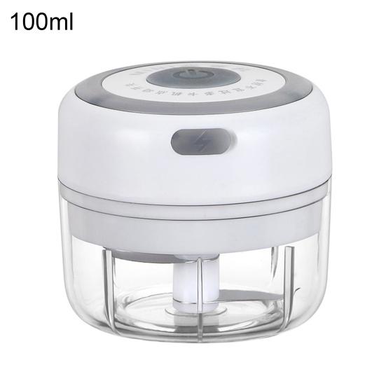 

100 мл/250 мл блендер для чеснока, экологически чистый беспроводной электрический мини-измельчитель чеснока из АБС-пластика для дома 100ML белый