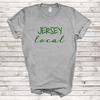 New Jersey Local Jersey Shore Local Home Town City Pride Beach Gray T-Shirt