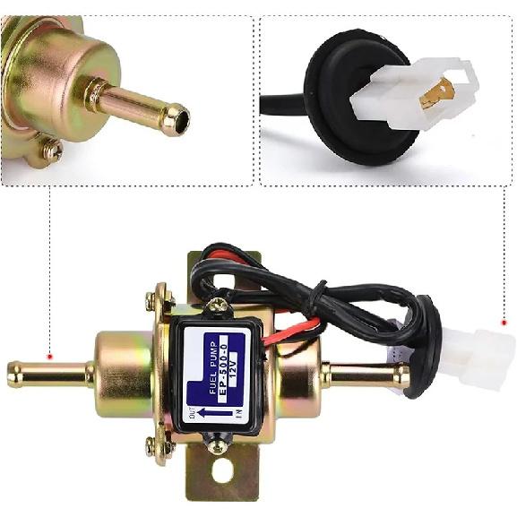 12V Universal Gas Diesel Electric Pump EP500-0 EP5000 EP-500-0 035000-0460 For Motorcycle Oil Pipe Diesel Electric Fuel Pump