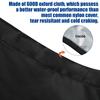 2Pcs 0-350HP Outboard Motor Covers Black Waterproof 600D Heavy Duty Motor Hood Cover Boat Engine Covers