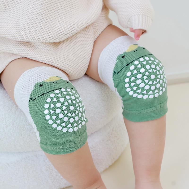 Prodyšné, protiskluzové dětské chrániče kolen a loktů pro batolata - vysoká elasticita, tenká gelová ochrana na jaro a léto
