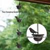 Outdoor Lotus Rain Chain: Courtyard Hanging Decoration and Drainage Solution