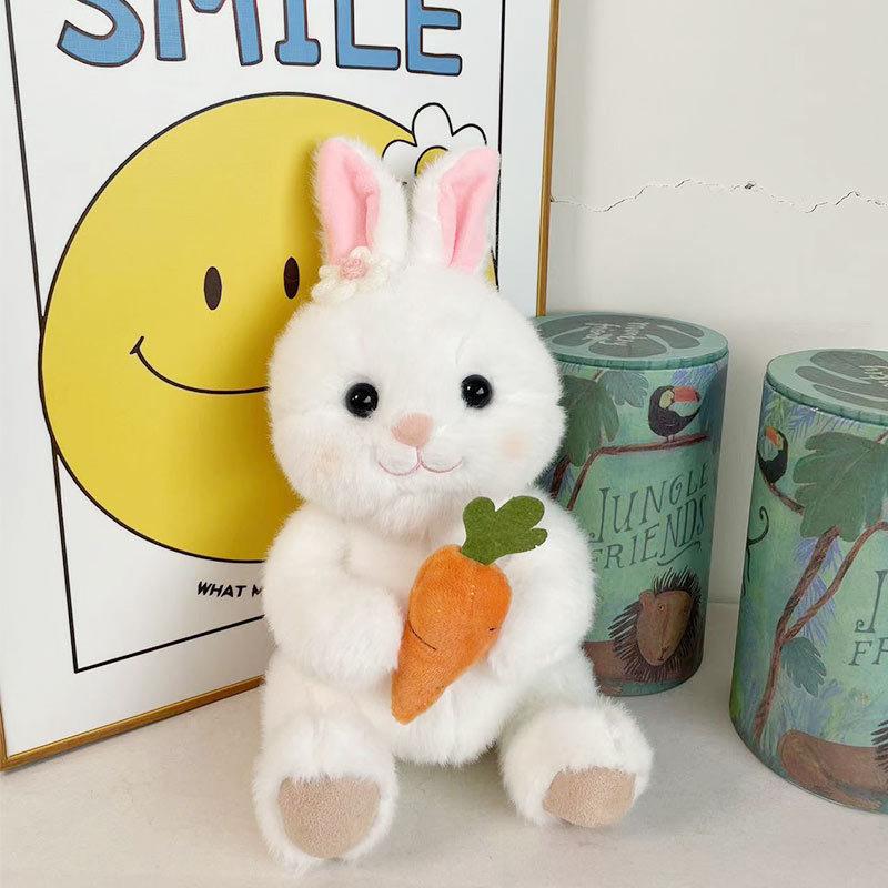 

Милая кукла-медвежонок-кролик, плюшевая игрушка, кукла для сна в кровати для девочки, кукла для прилавка ночного рынка 25cm