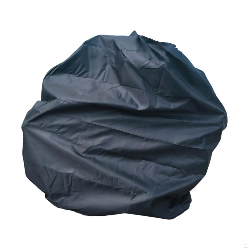 Husă de praf pliată pentru bicicletă, geantă de transport cu cordon de jos pliabil pentru interior