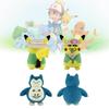 Pikachu Expressions Funny Snorlax Plush Toys Cartoon Children Dolls Gift