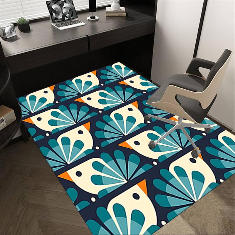 

1PC Birds Pattern Extra Large Non Slip Floor carpet, Office, family, bedroom, Studio Large Area Rug Indoor Rugs 60cm by 90cm