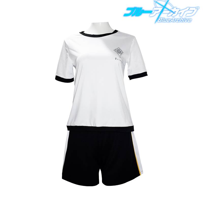 Game Blue Archive Iochi Mari Cosplay Costume Sports Suit Gym Outfit Coat Tshirt
