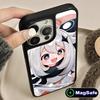 Game GI Paimon Matte Surface Magsafe Mobile Phone Case for iPhone 17 16 15 14 13 12 11 Air Pro Max Plus Colorful Cover