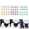 Trouser Clamp Plastic Hem Clips Leg Tightener Pants Accessories Clothing Fixer for Daily Wear