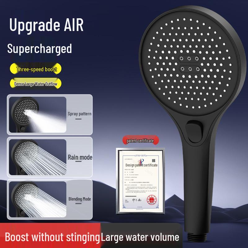 

Ультра-напорная дождевая лейка со встроенным водонагревателем для улучшенного принятия душа