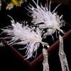 New High-value Crystal Mesh Butterfly Tassel Hairpin Hair Accessories Antique Forest Elf Adult and Children's Hair Accessories