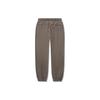 Li Ning Vital Series Solid Color Loose Fit Knit Sports Pants Men Pants Mushroom-Brown AKLTD97-5