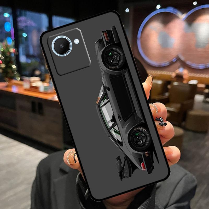 Japan Sports Car Jdm Drift Case For Realme 12 Pro Plus 11 13 14 15 GT6 GT7 Pro C55 C51 C53 C25 C63 C61 C65 C67 C71 C75 Realme GT7