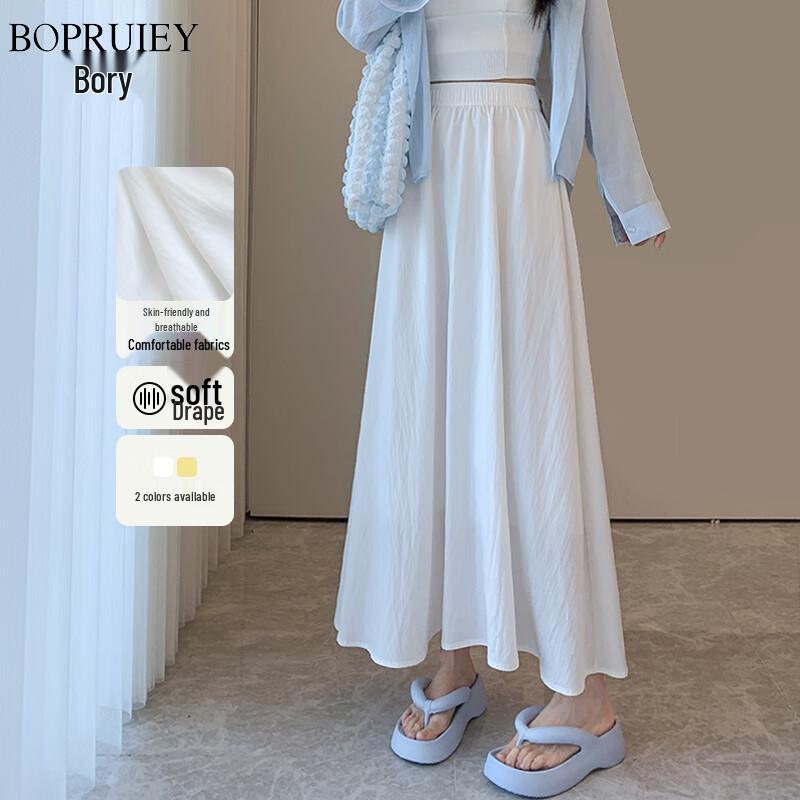 Women s Summer High-Waist A-Line Skirt S