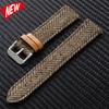 20mm 18mm 22mm Leather Watchband For Garmin For Samsung Galaxy 7/6/5/4 For Huawei Watch GT5/4/3 Vintage Nylon Bracelet  Belt