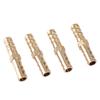 Brass Fitting Hose Barb Tail Reducer Reducing Plug Connector (8mm-8mm 4pcs)