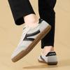 Fashion 2025 Spring New Men's Canvas Casual Shoes Fashion Trend Comfortable Versatile Round Head Shoes Outdoor Sports Non slip Sneakers