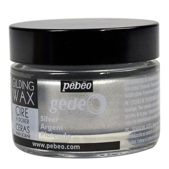 Pebeo Gedeo Patina Wax Silver 30 Ml 4 Pieces