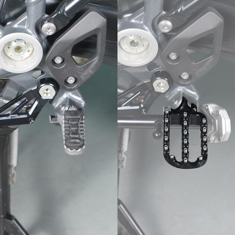 Motorcycle Large Footrests Footpeg/Brake Pedal Extension Tip for BMW R1250GS R1250 GS R 1250 GS 2019 2020 2021 2022 2023