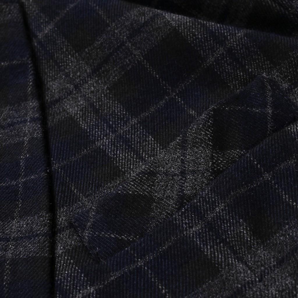 Men's New Stylish Casual Plaid Business Wedding Party Outwear Coat Suit Tops