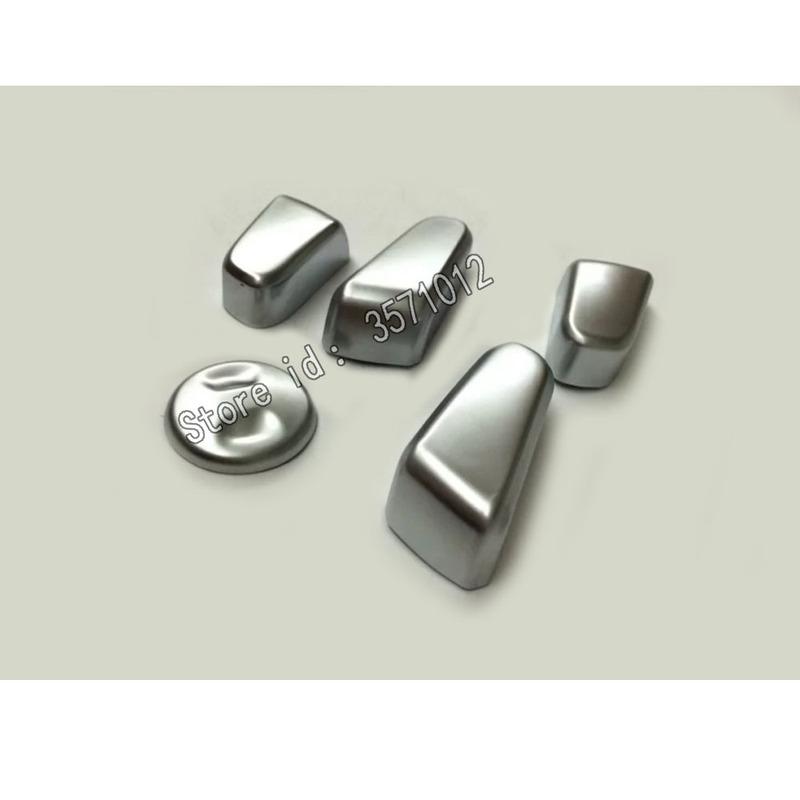 Car Cover Detector Stick Seat Adjustment Knob Button Switch Trim Accessories Frame Part 5PCs For Hyundai Tucson