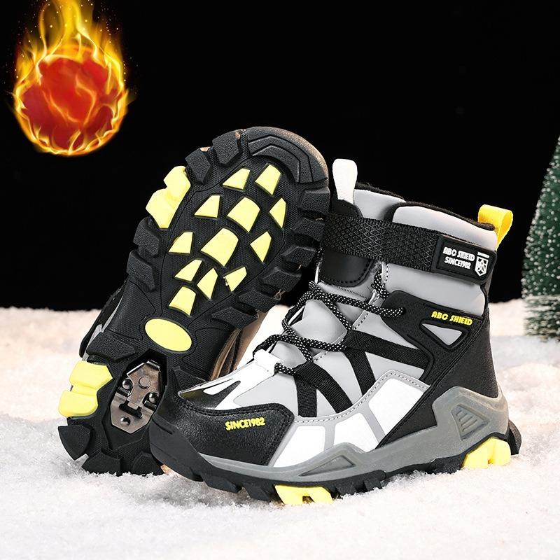 Children's Snow Boots, Boys' Sports Shoes, Padded Shoes, Waterproof Cotton Shoes