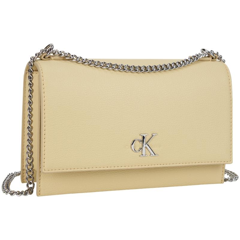 New CALVIN KLEIN Synthetic Material Crossbody Bag Women's Chick Yellow DH2806-RM0