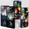 Landscape Mountain Case for Samsung Galaxy Note 20 Ultra 10 Plus 9 8 TPU Phone Cover Note 10 Lite Black Soft Shell Funda Capa