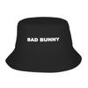 DTMF Debi Tirar Mas Fotos BAD BUNNY Bucket Hat Summer   Fisherman Hats For Unisex Hunting Caps Streetwear Custom DIY Visor Hats