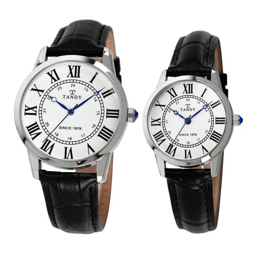 [TANDY] TANDY Classic Couple Leather Wristwatch T-1714 T-1714 Men