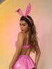 Valentine's Day Sexy Patent Leather Bunny Girl Lingerie