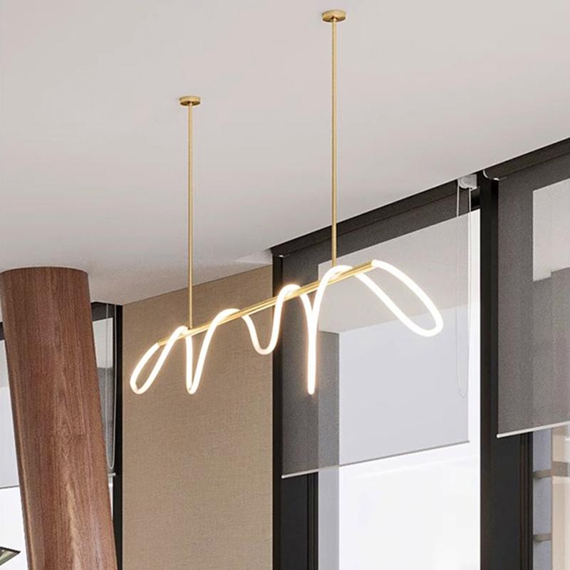 Modern art home decor led lights pendant light lamps for living room Chandeliers for dining room hanging light indoor lighting