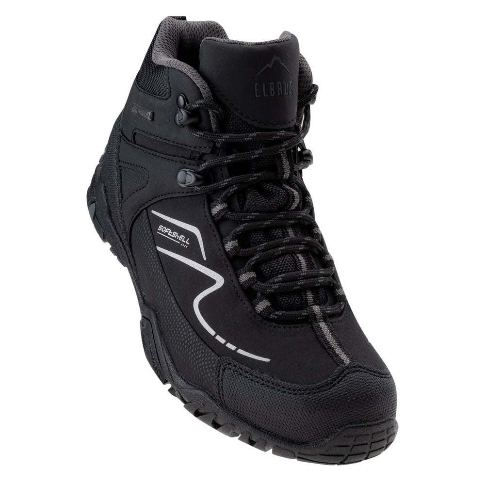 Elbrus Mens Maash Waterproof Mid Cut Hiking Shoes