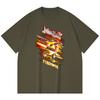 230 g/m² 100% Baumwolle Heavy Metal T-Shirt Rockband Beliebte Musik Druck Unisex Schweres Baumwoll-T-Shirt
