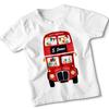 Personalised Happy Birthday 5 Bus 5th Birthday Boys Kids T-Shirt Custom Tee