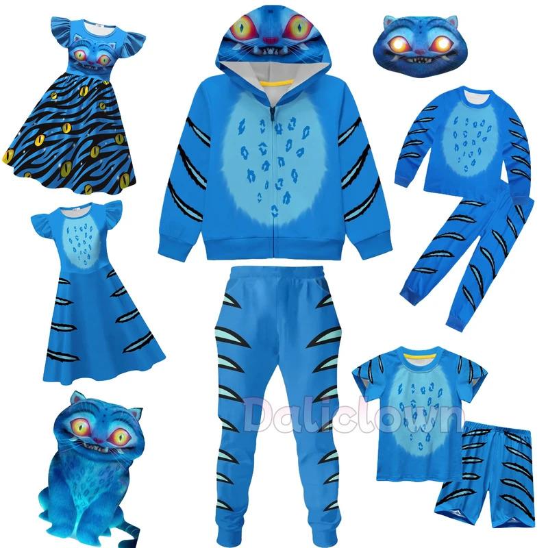 Kostuum Kinderen Derpy Tijger Cosplay Anime Figuren Cartoon Kleding Jurk Pak Halloween Kerstcadeau lf[5