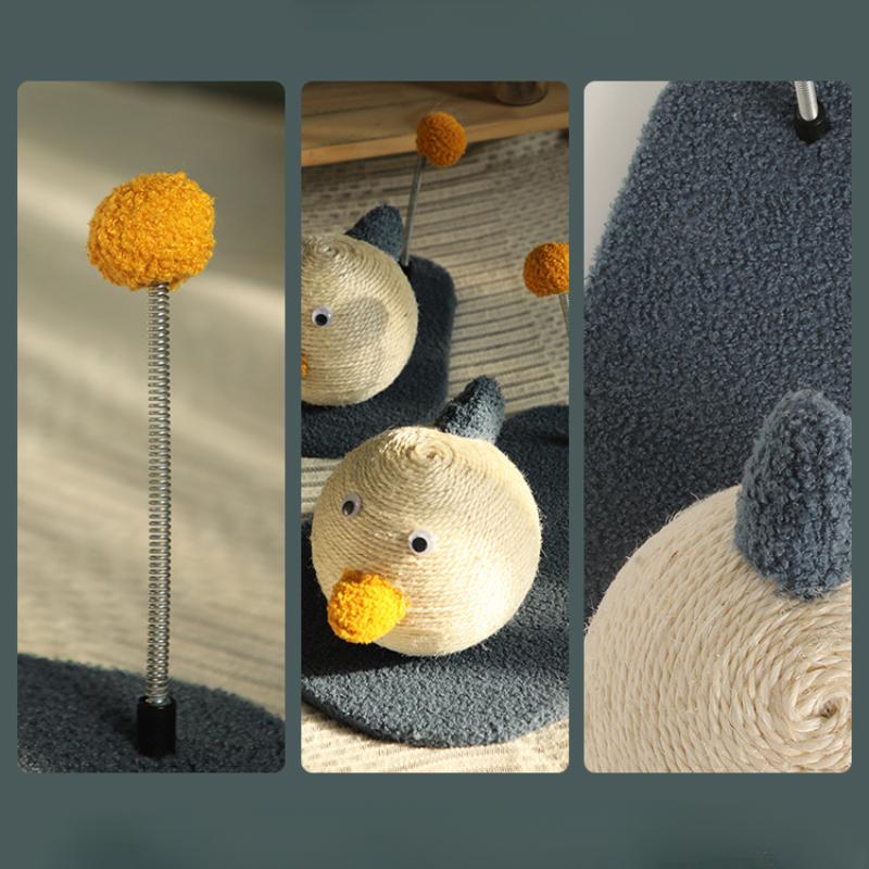 Škrabací prkno pro kočky Škrabací míč pro kočky Stoupání po třech v jednom Hračka pro kočky, které nepadají